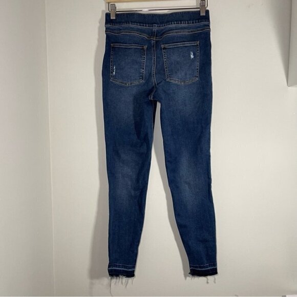 SPANX Distressed Ankle Skinny Jeans size M - Picture 8 of 9